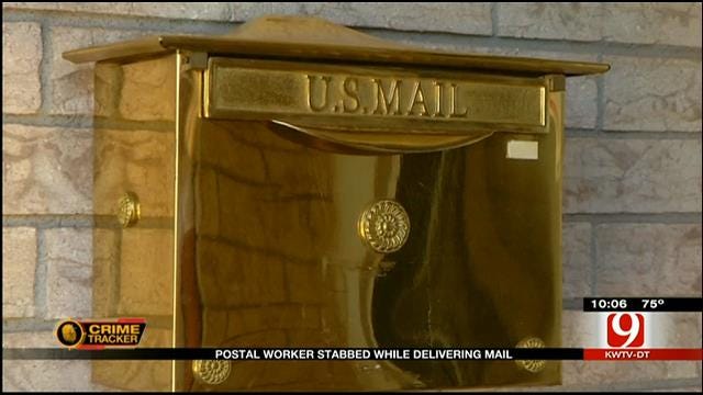 Postal Worker Stabbed While Delivering Mail In OKC