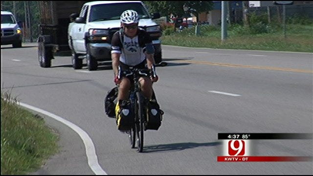 Oklahoma Man Riding To Raise Money For Cancer Research