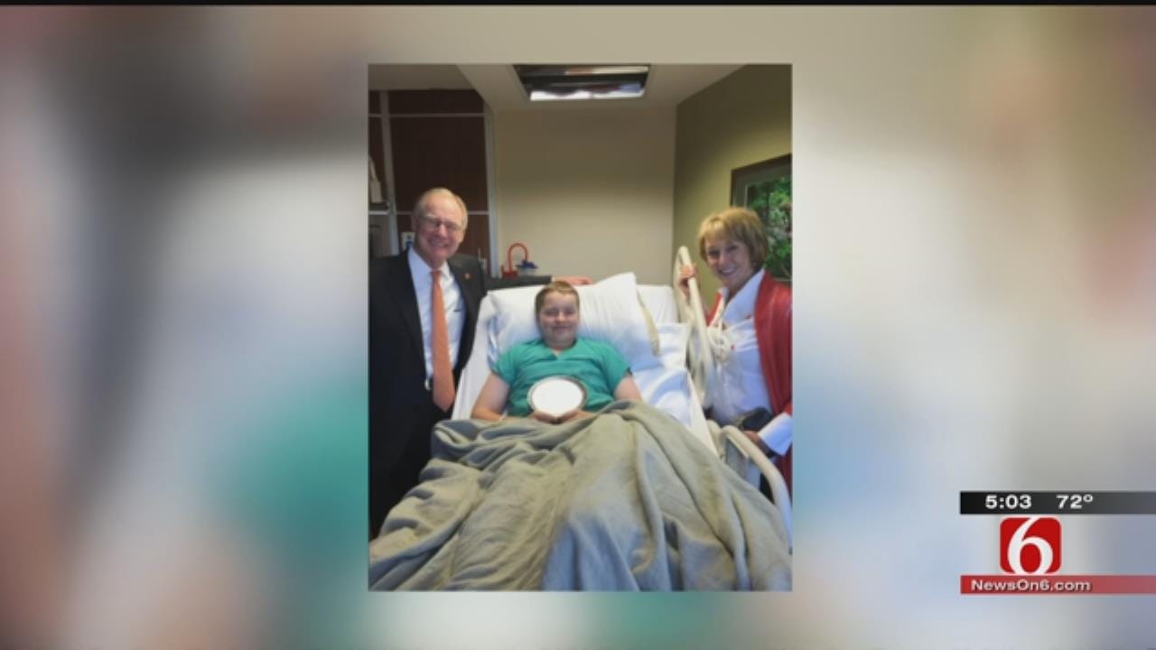 Collinsville Couple Helps Child Injured In OSU Homecoming Parade