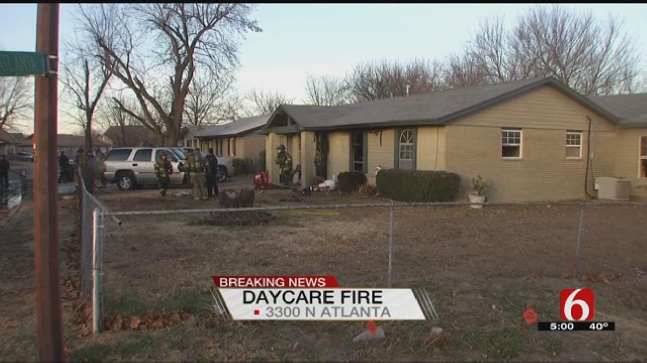 13 Kids, 1 Adult Safe After Tulsa House Fire