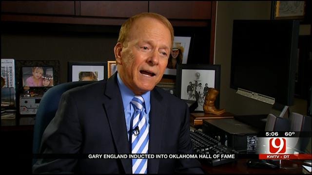 Gary England Inducted Into Oklahoma Hall Of Fame