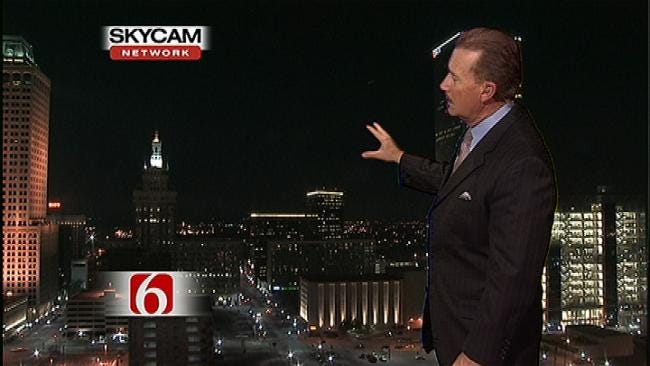 News On 6 Captures Bright Light Shooting Across Oklahoma Sky