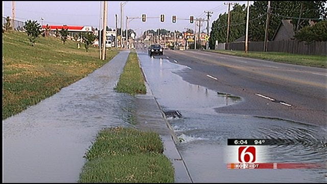 Rash Of Tulsa Water Main Breaks Blamed On Hot Weather
