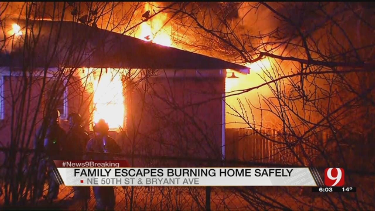 Multiple Fire Crews Battle House Fire In Forest Park