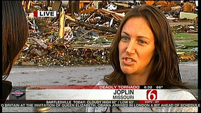 Joplin Tornado Survivor Describes How She Rode Out The Storm