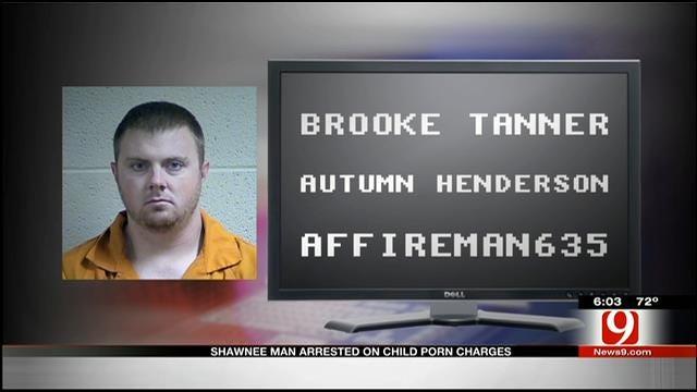 Shawnee Man Arrested On Child Porn Charges
