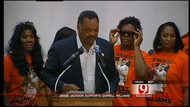 Jesse Jackson, Supporters Call For Darrell Williams' Freedom