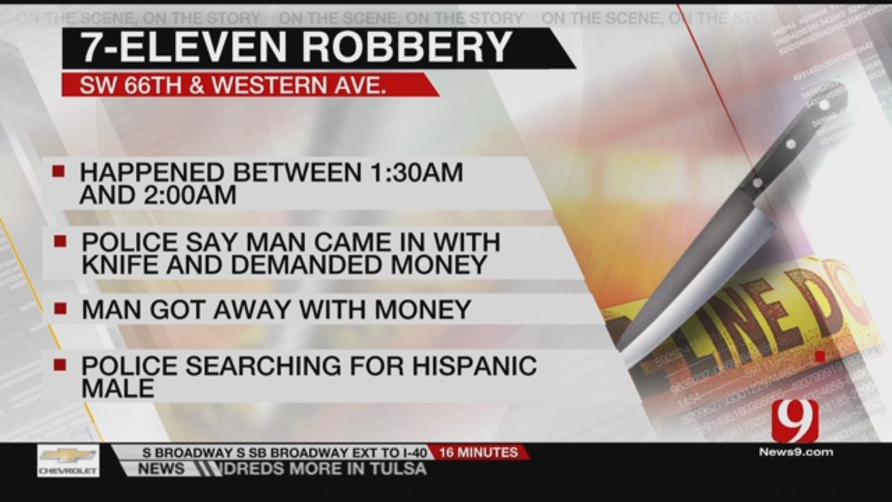 Armed Robber Knocks Over SW OKC Convenience Store