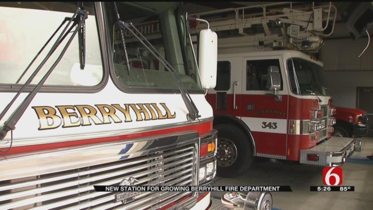 Berryhill Firefighters Get New, Bigger Station