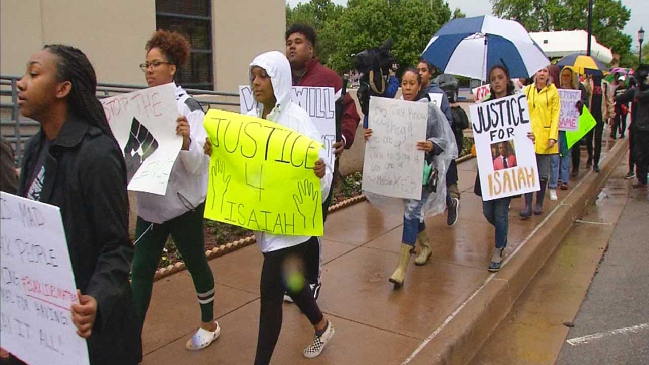 Black Lives Matter Rally Held For Teen Killed In Edmond Officer-Involved Shooting