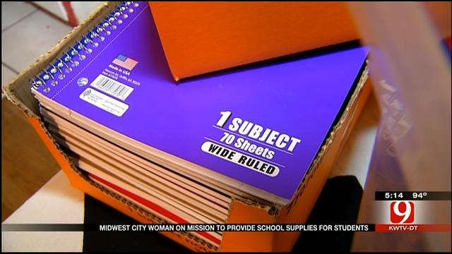 MWC Woman On A Mission To Provide School Supplies To Children