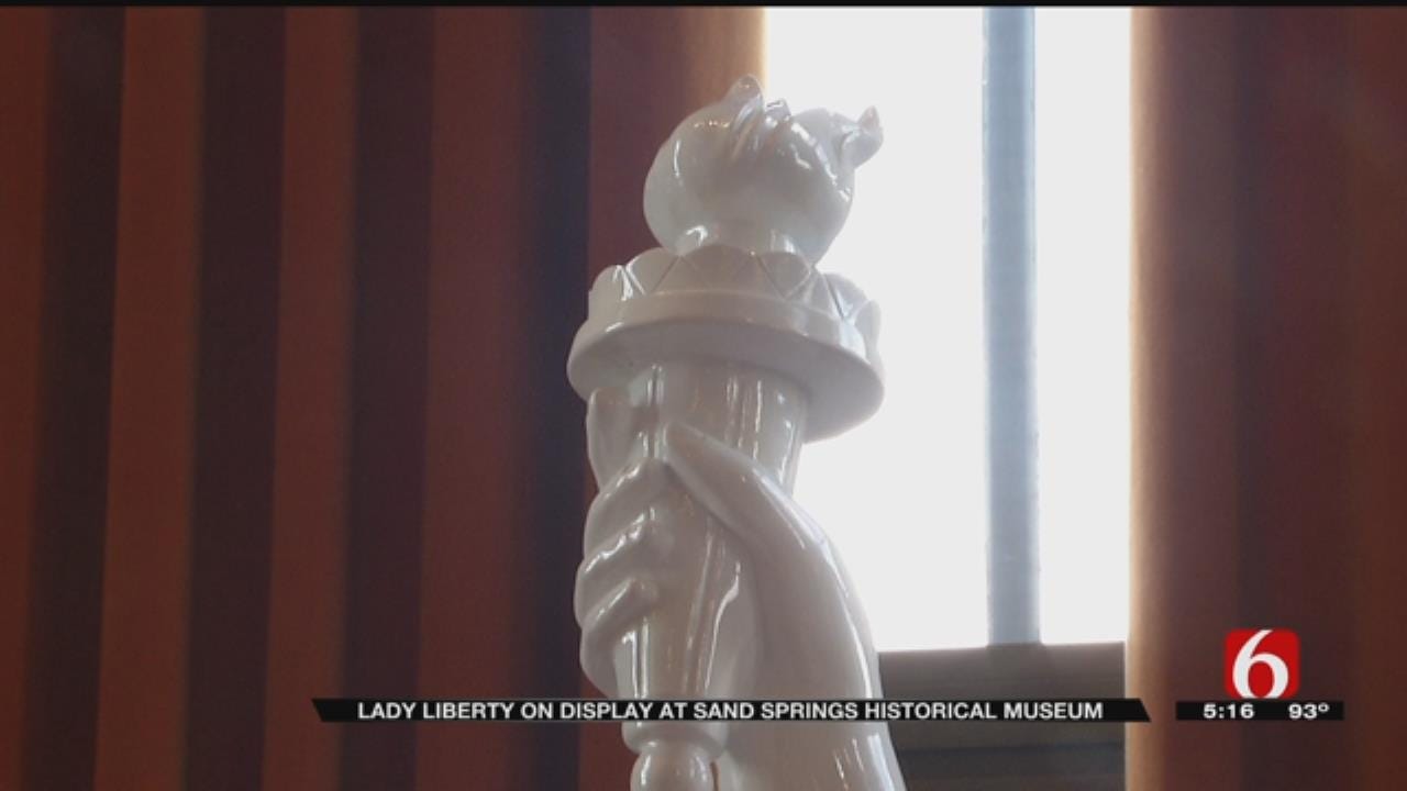 Sand Springs Historical Museum Holding ‘Lady Liberty’ Exhibit