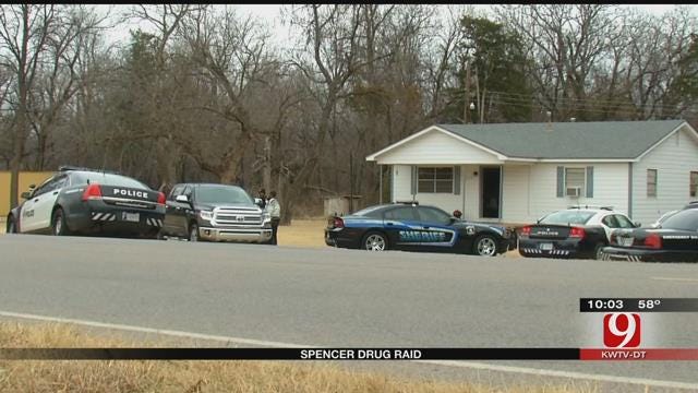 Eight Detained In Spencer Drug Bust