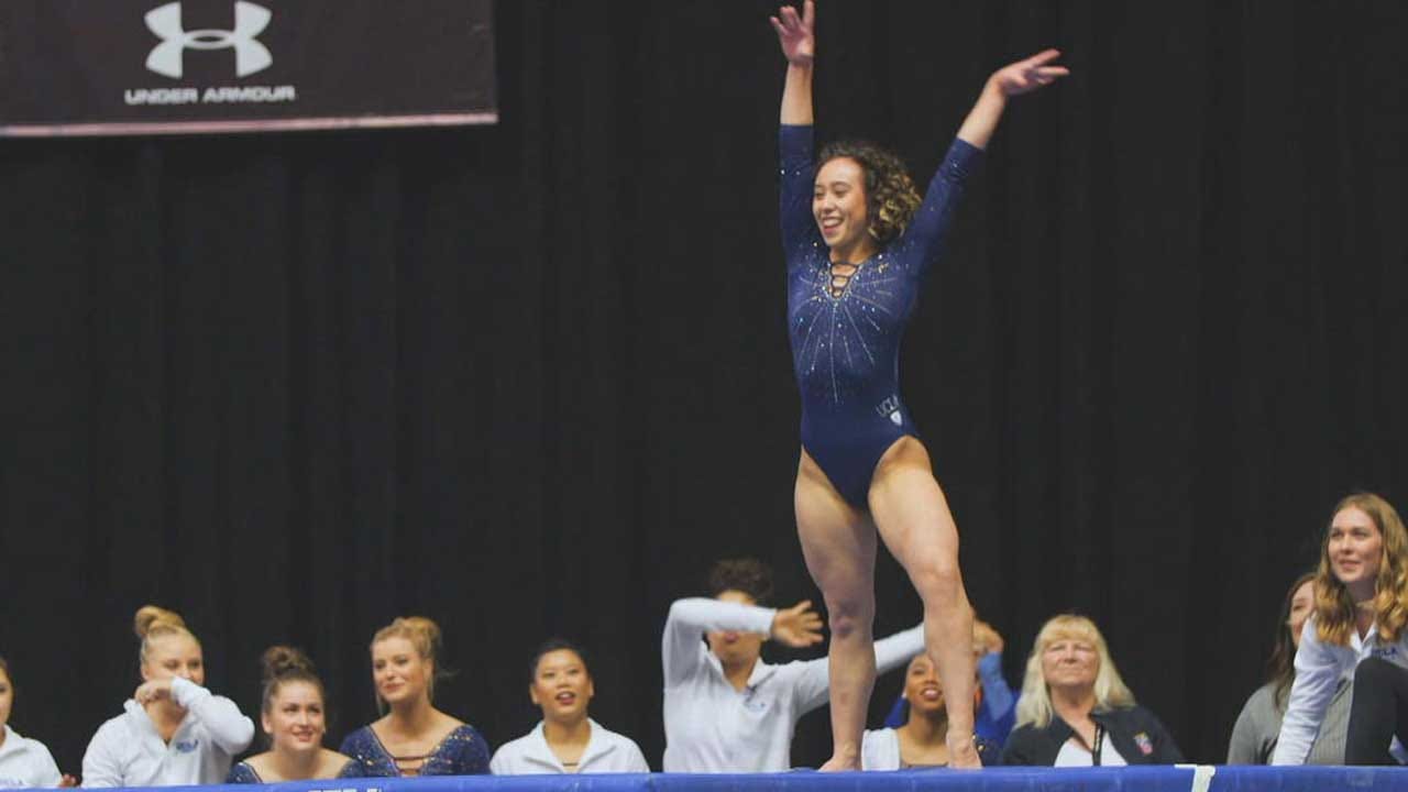 UCLA Gymnast Becomes Internet Sensation