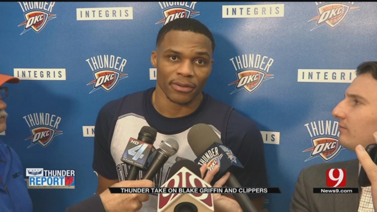 Thunder Host Clippers In Western Conference Clash
