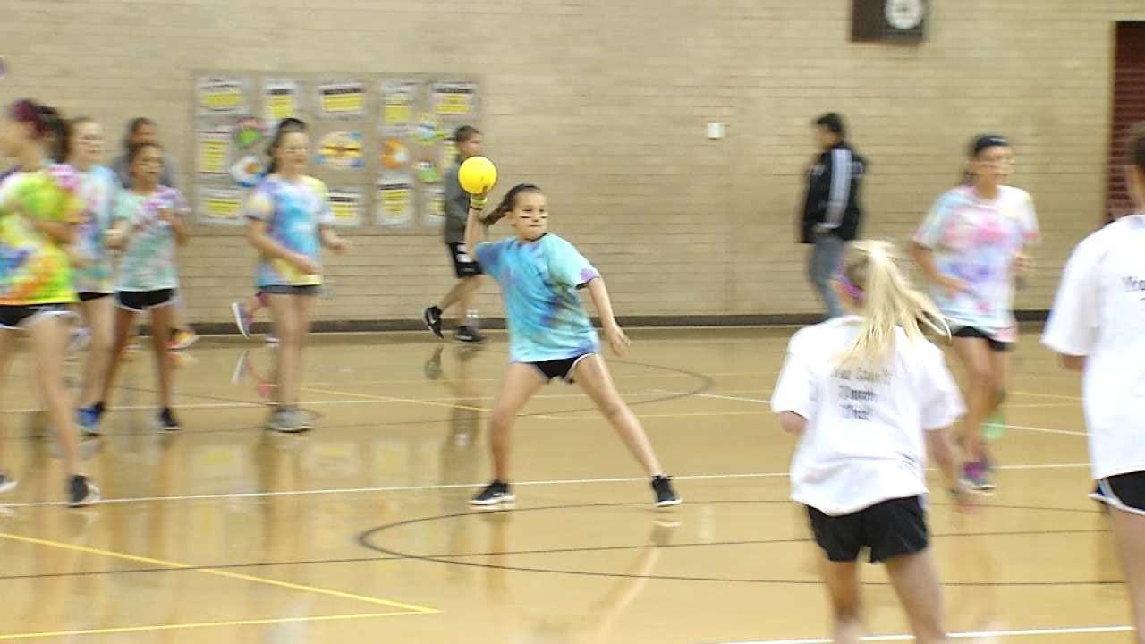 Jenks School Holds Dodgeball Tourney To Raise Money For Education
