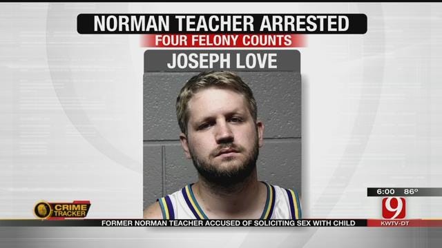 Former Norman Teacher Accused Of Trying To Solicit Sex With Child