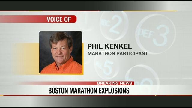 Oklahoman Runners Witness Explosions At Boston Marathon