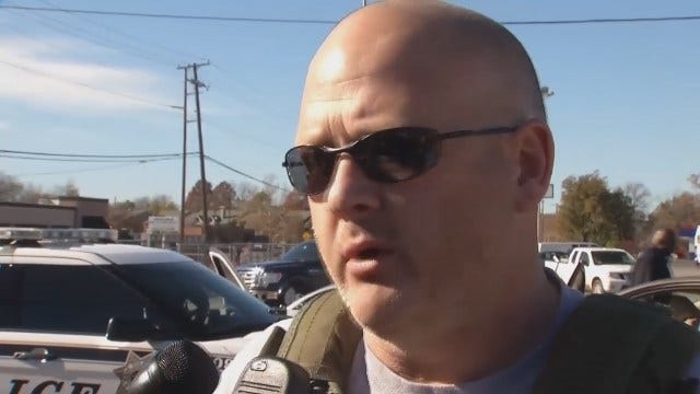 WEB EXTRA: Tulsa Police Cpl. Matt Hart Talks About Chase, Arrests