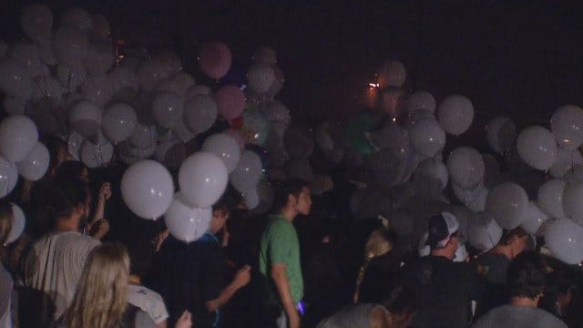 WEB EXTRA: Video From Vigil In Owasso Baby Death