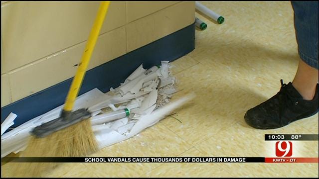 OKC School District Looks To Public To Help Stop Spate Of Burglaries