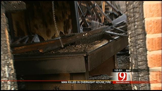 Investigation Into Man Found Dead Inside Burned OKC Home