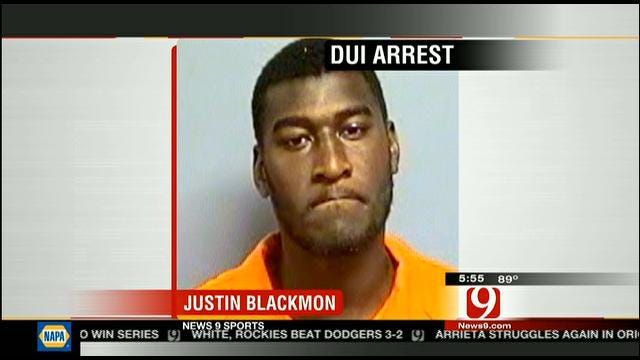 Justin Blackmon Arrested For DUI In Stillwater