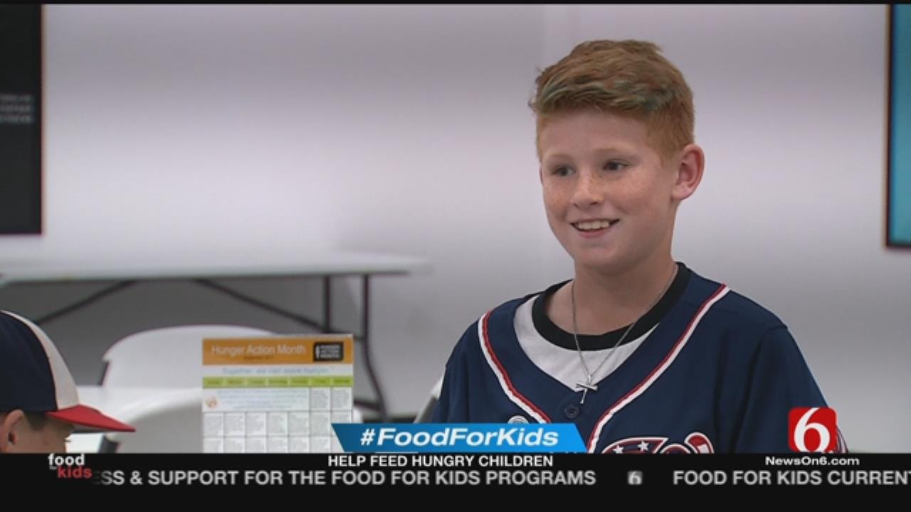 11-Year-Old Oklahoma Boy Spends Birthday Volunteering At Food Bank