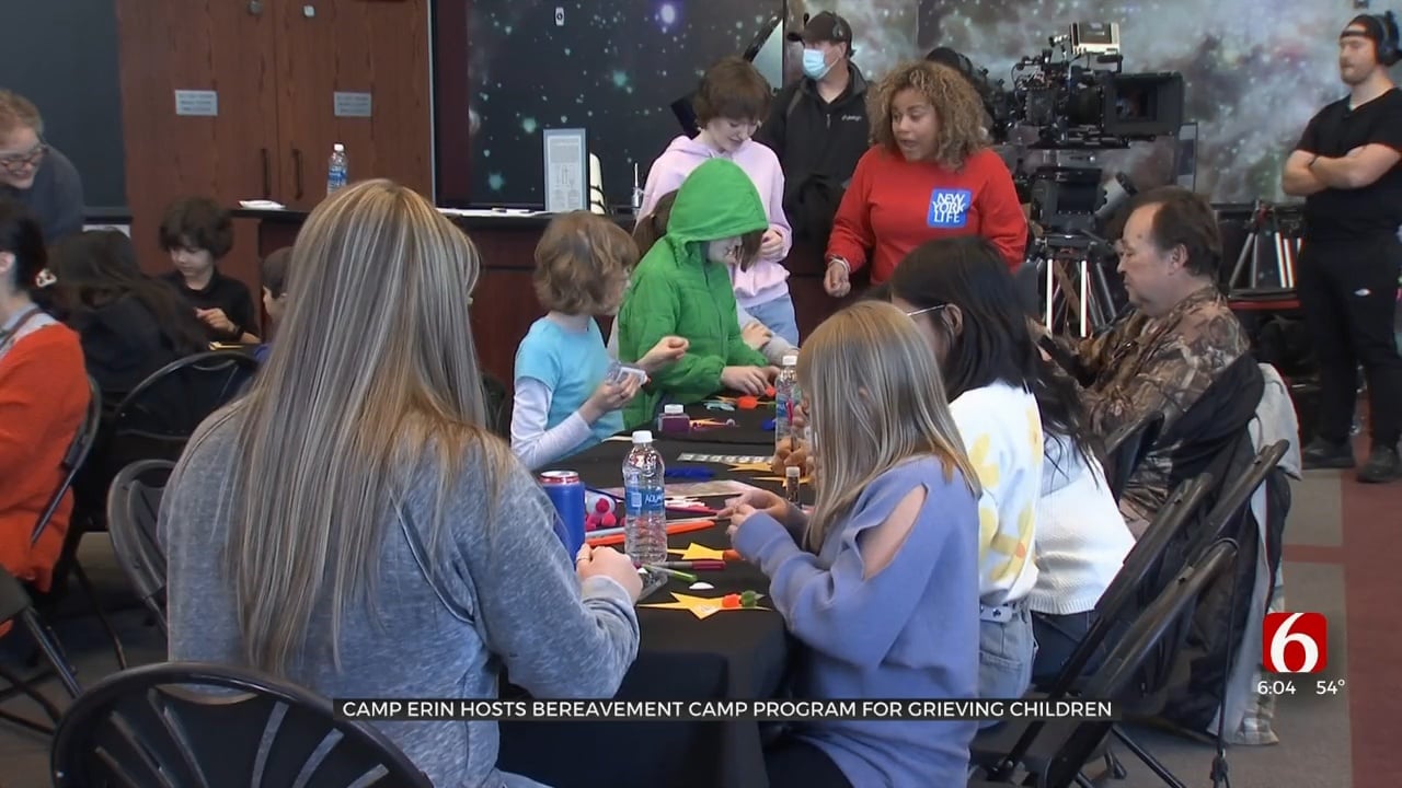 Tulsa Air & Space Museum Hosts Bereavement Camp Program For Grieving Children