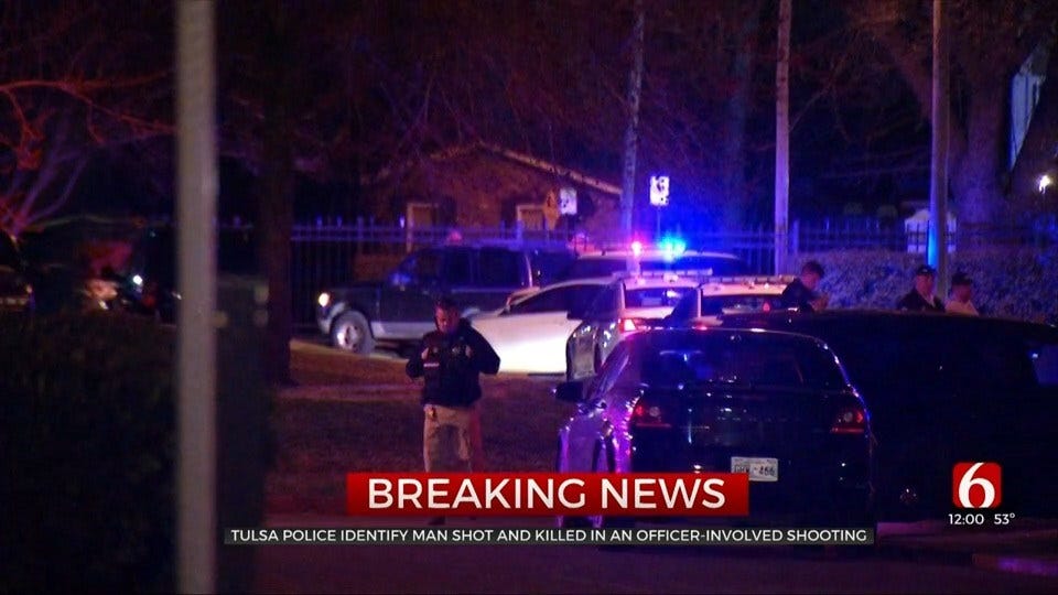 Man Shot In Officer-Involved Shooting Dies, Tulsa Police Say