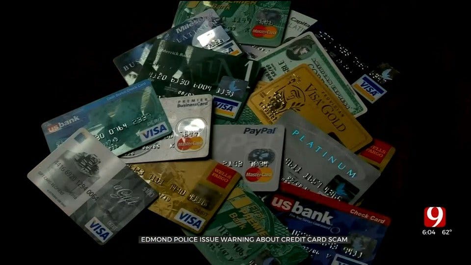 Edmond Police Issue Credit Card Scam Warning