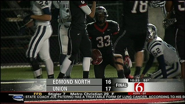 Union Escapes With One-Point Win Over Edmond North