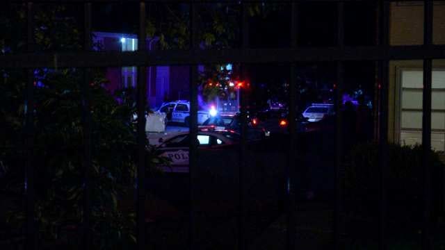 WEB EXTRA: Video From Scene Of Towne Square Apartments Shooting