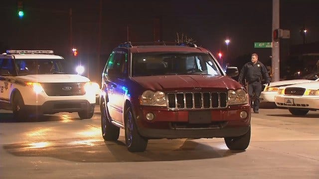 WEB EXTRA: Video From Scene Of Where Police Stopped Jeep