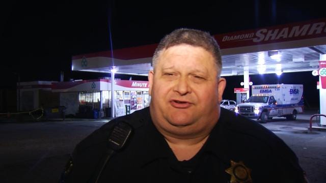 WEB EXTRA: Tulsa Police Cpl. R.W. Solomon Talks About Armed Robbery