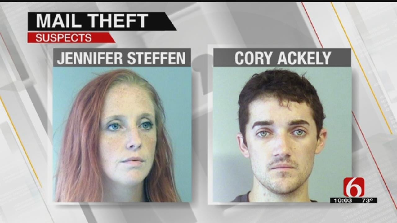 Police Arrest Two Accused Of Stealing South Tulsa Residents' Mail