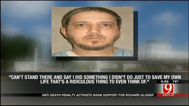 Anti-Death Penalty Activists Support Richard Glossip In OKC