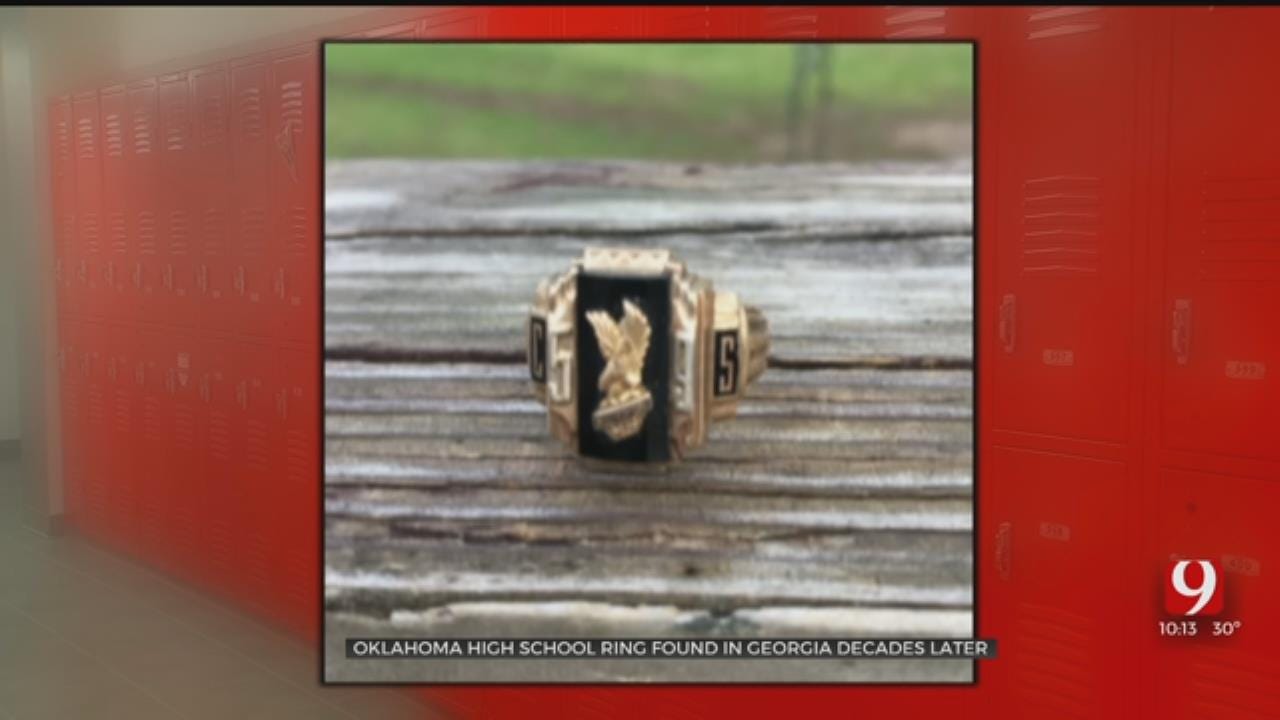 Oklahoma High School Ring Found In Georgia Decades Later