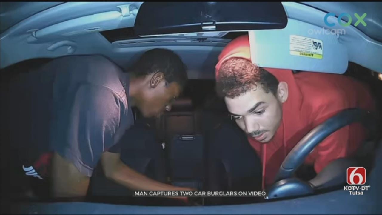 Jenks Man Captures Footage Of Car Burglars With Unique Camera
