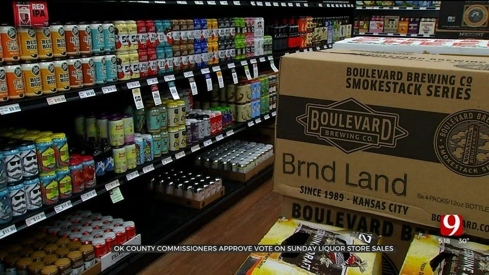 Oklahoma County Residents To Vote On Sunday Sales At Liquor Stores