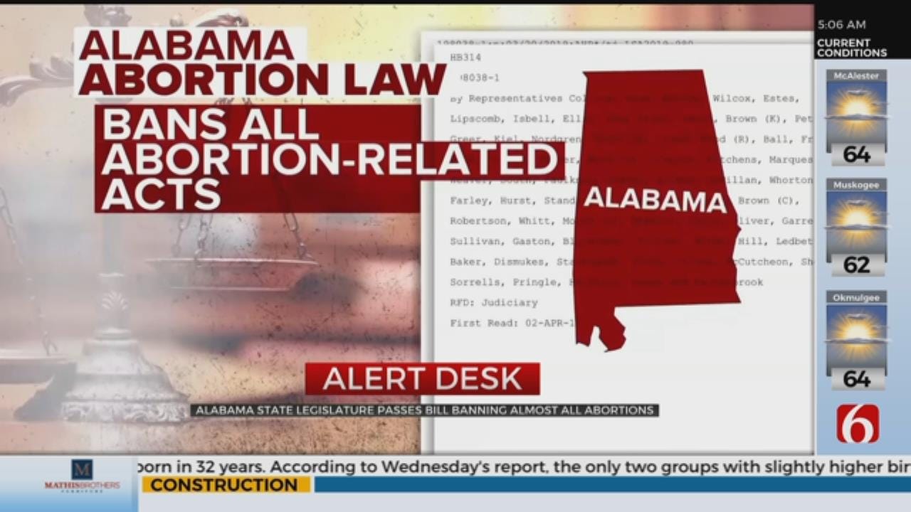 Alabama Passes Near-Total Abortion Ban
