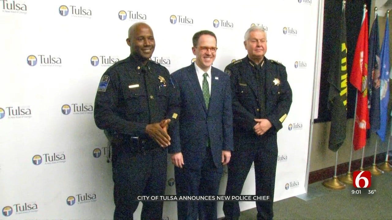 Tulsa Mayor Names Major Wendell Franklin As Next Police Chief