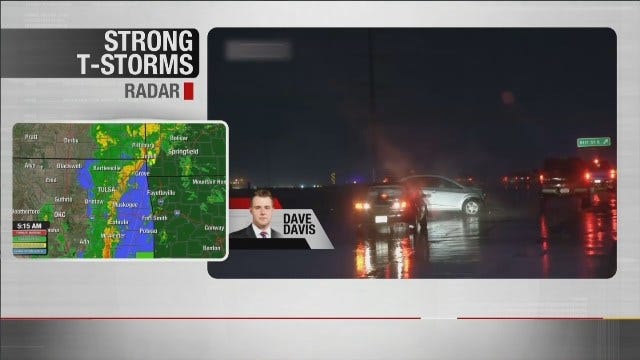 Caught On Video: Tulsa Highway Crash
