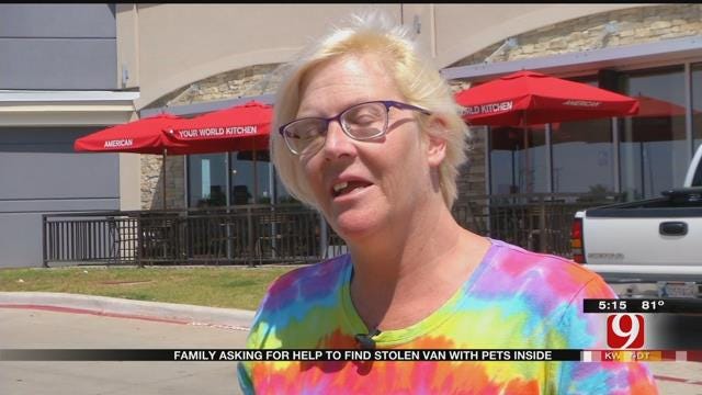 Woman Says Minivan With Pets Inside Was Stolen In Stillwater