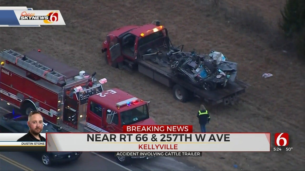 Cattle Truck Fatality Wreck Reported Near Kellyville