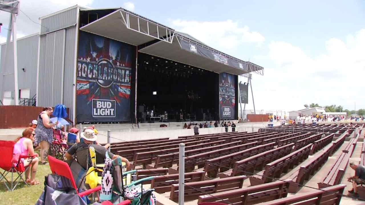 Severe Weather Plan In Place At Rocklahoma