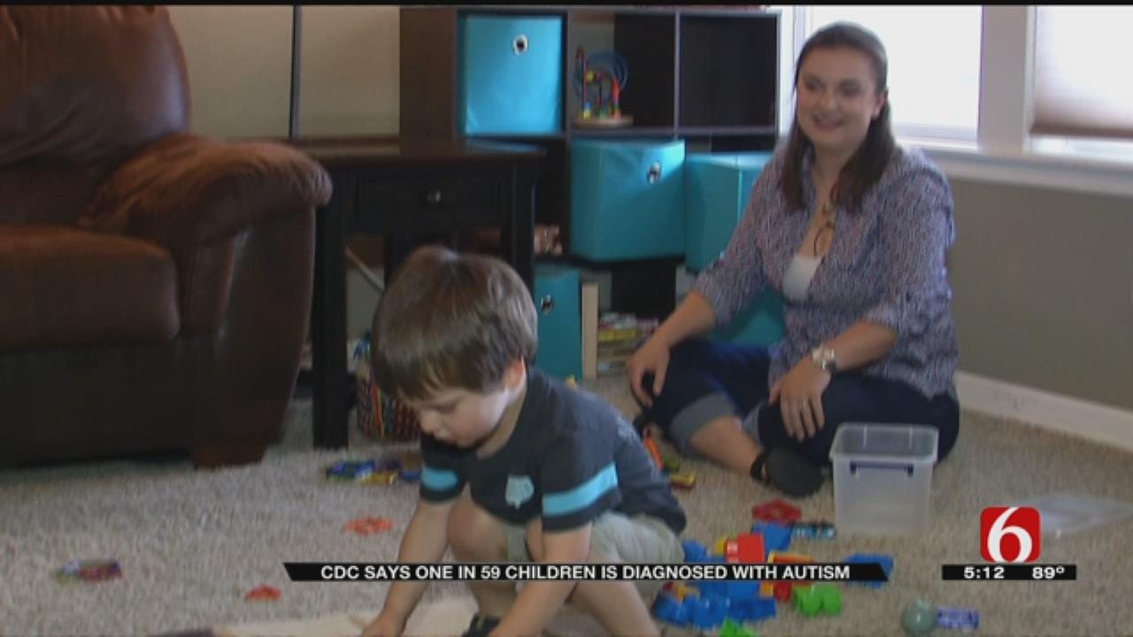 CDC: 1 in 59 Children Diagnosed With Autism, Tulsa Families Share Their Struggle