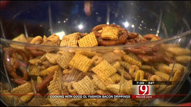 Owner Of Twin Foods Demonstrates Cooking With Bacon Drippings