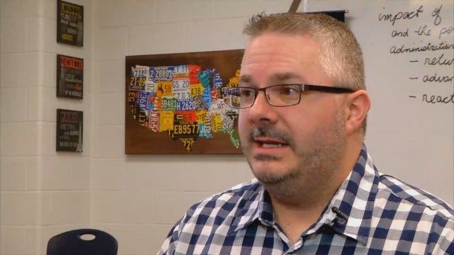 WEB EXTRA: Full Interview With Southmoore History Teacher David Burton