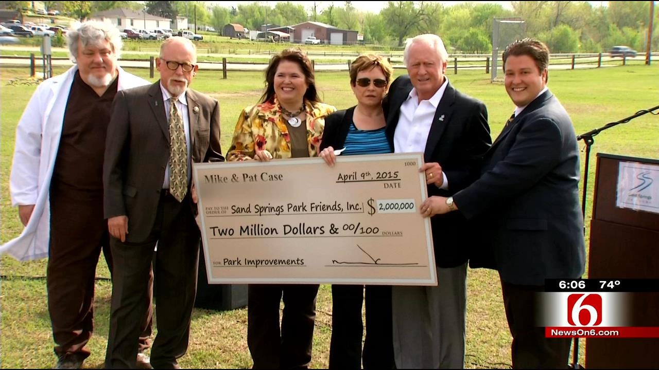 Sand Springs Philanthropist Donates $2 Million For River City Park